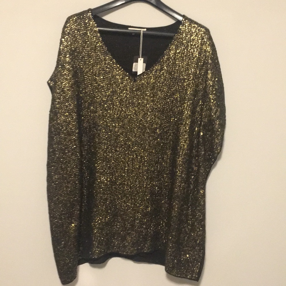 Denzil+Kai sequins top
